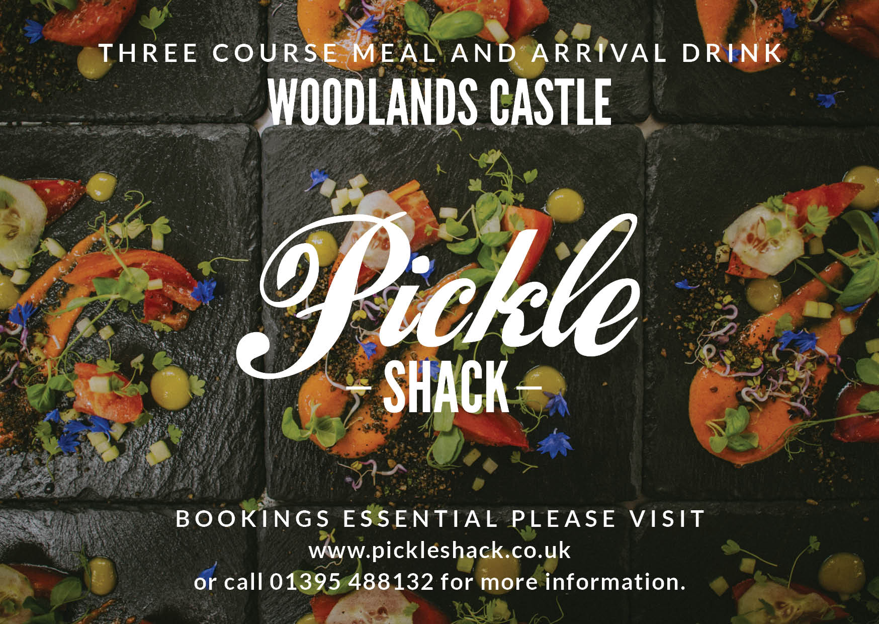 Woodlands Castle pop up restaurant